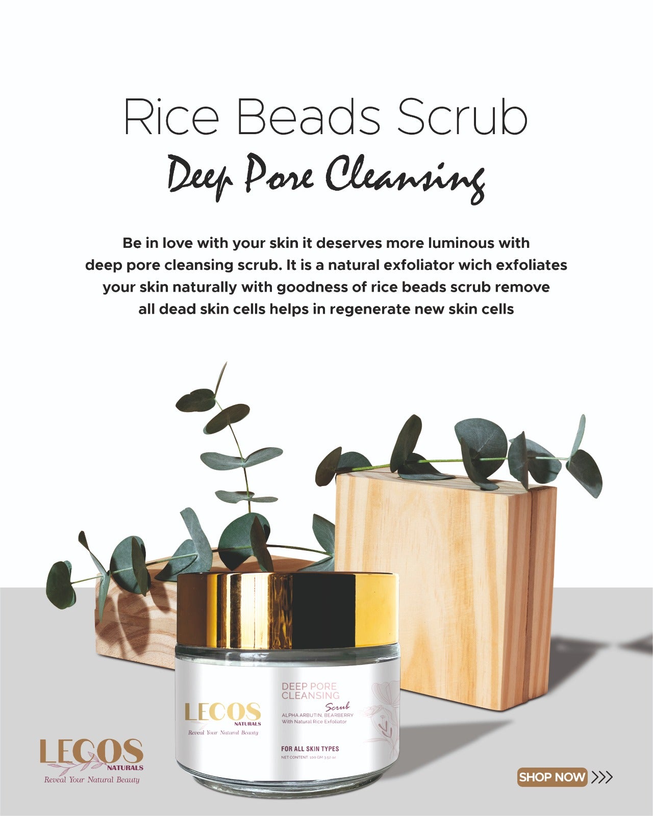 deep pore ceansing scrub