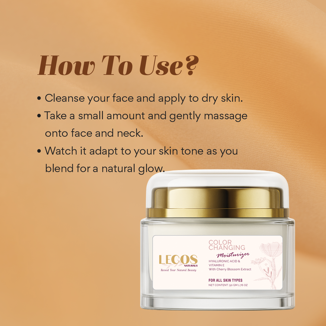COLOR CHANGING MOISTURIZER