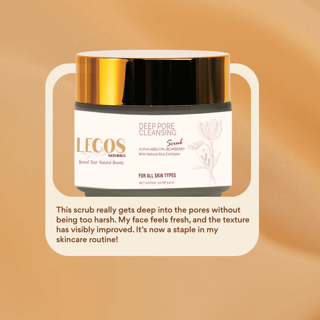 lecos deep pore scrub