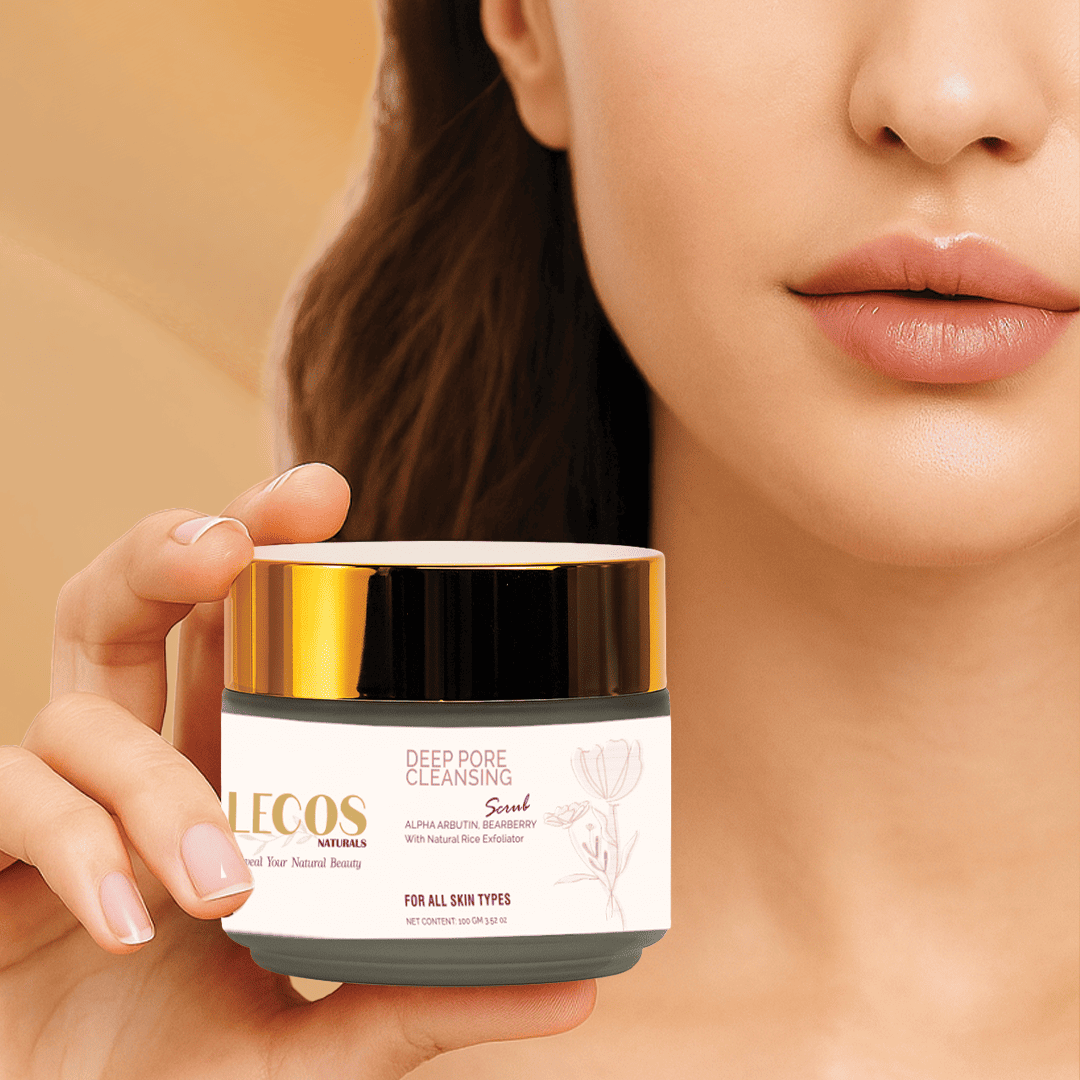 lecos naturals deep pore scrub